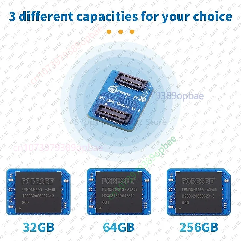 Módulo EMMC de repuesto de 32  - Orange Pi 5 Plus 32Gb reseña y precio