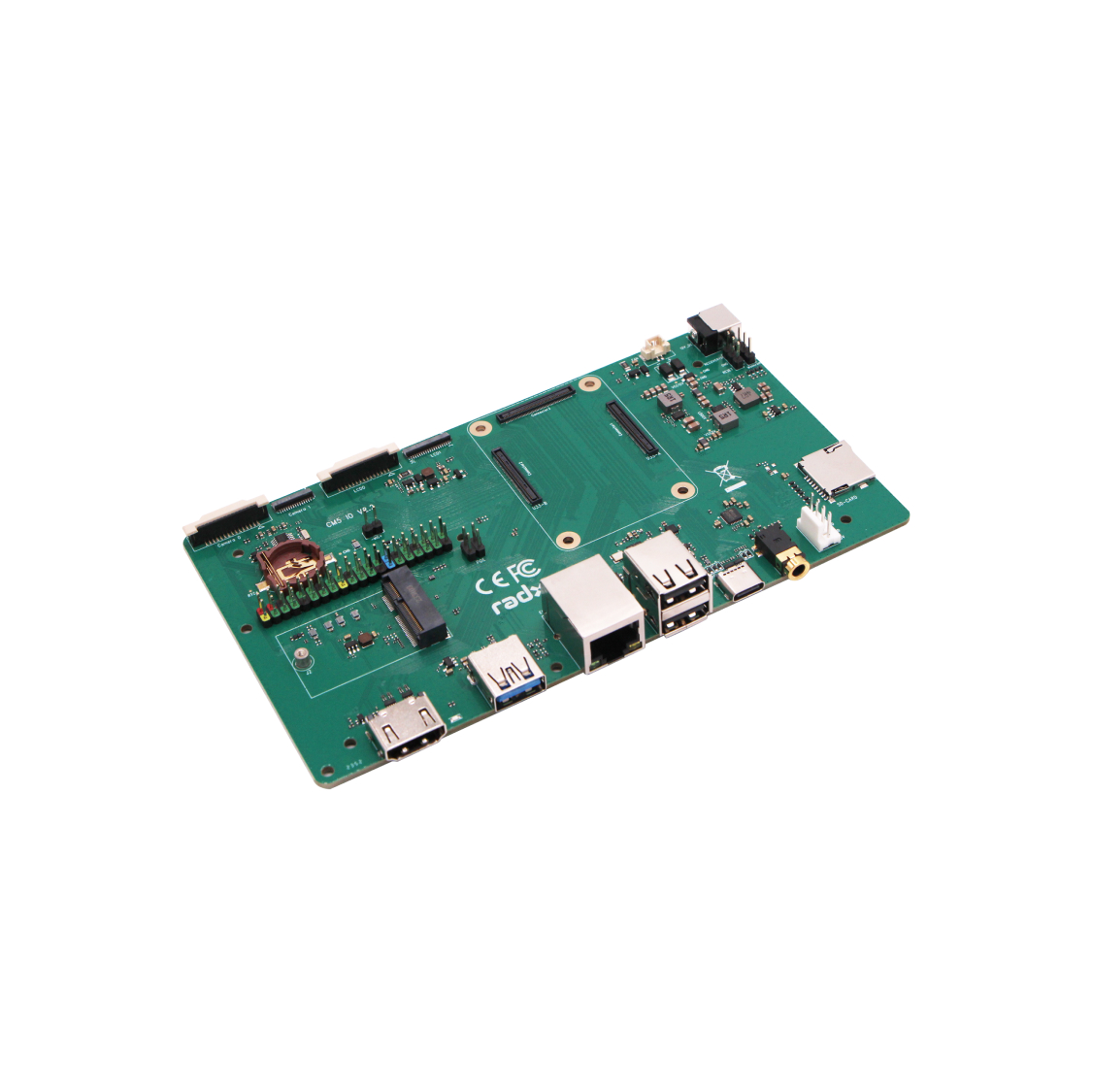 Placa Radxa CM5 IO, verificaci - Deskpi Super6C reseña y precio